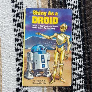 Vintage star wars Shiny As A Droid book